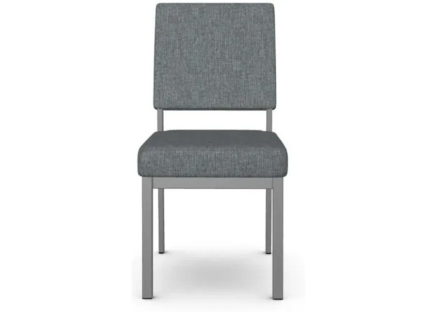 MATHILDE SIDE CHAIR - 53 METAL / KM FABRIC