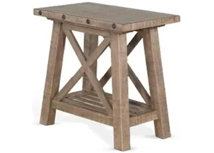 VIVIAN DESERT ROCK CHAIR SIDE TABLE