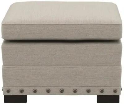 Bernhardt Cantor Fabric Ottoman