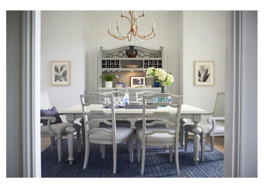 SUMMER HILL FRENCH GRAY DINING TABLE