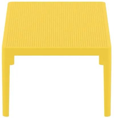 Compamia 39 Inch Outdoor Sky Lounge Coffee Table Yellow