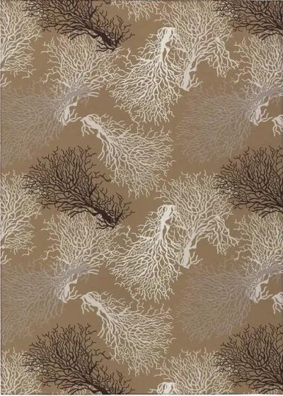 Dalyn Whispering Coral Marine Life Pattern 5'X8' Area Rug