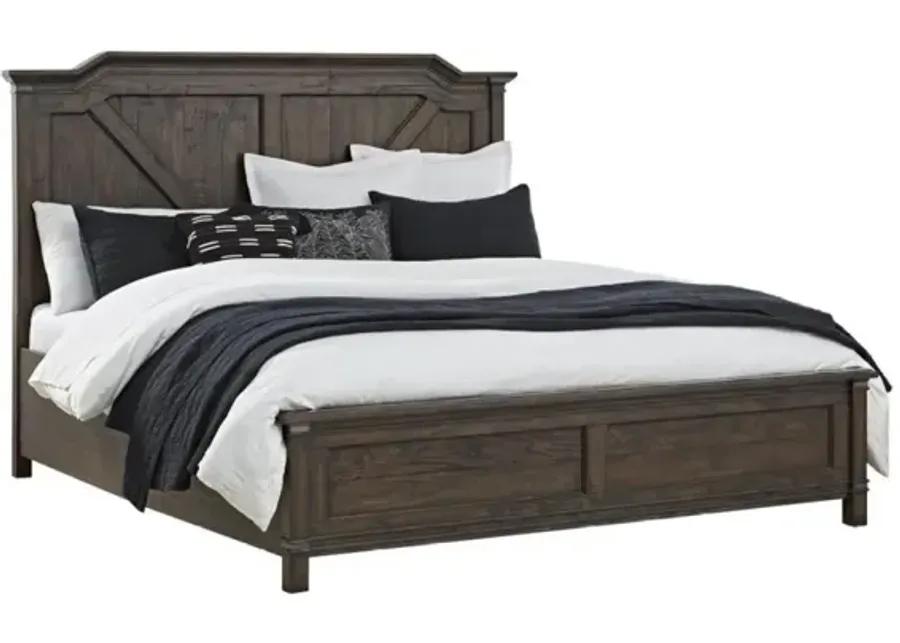 FARMWOOD WHISKEY BARRELL KING PANEL COMPLETE BED