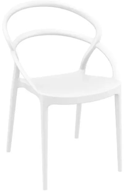 Compamia Pia Dining Set with 2 Chairs White