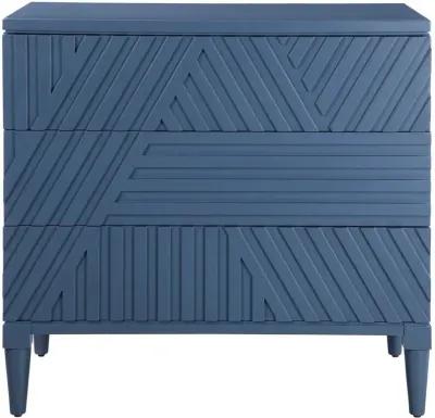 Uttermost Colby Deep Sea Blue Drawer Chest