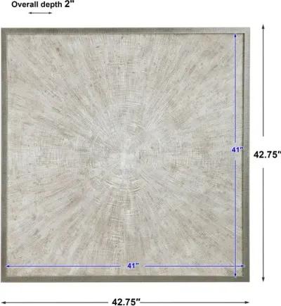 Uttermost Mesmerize Beige Abstract Wall Art