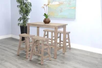 Sunny Designs Marina Beach Pebble Counter-Height Table