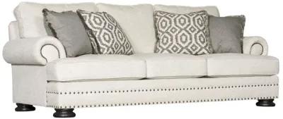 Bernhardt Foster Ivory Fabric Sofa