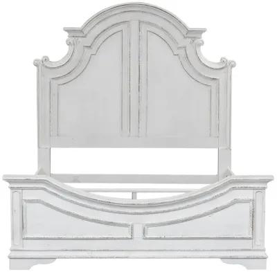 Complete Queen Bedroom Set - Panel Bed, Dresser, Mirror & Chest - Magnolia Manor