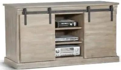 Sunny Designs Mountain Ash Barn Door 65 Inch TV Stand Console