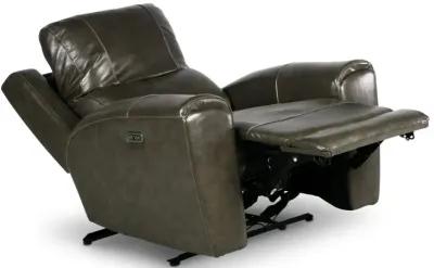 Laurel Grey Dual-Power Recliner Chair