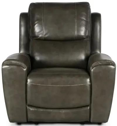 Laurel Grey Dual-Power Recliner Chair