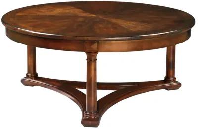 Hekman Round Solid Wood Coffee Table European Legacy