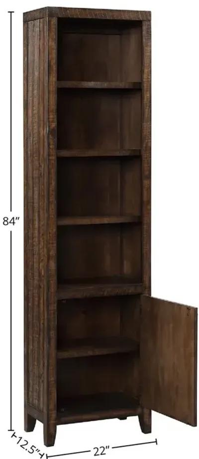 Tempe Tobacco 22 Inch Open Top Bookcase