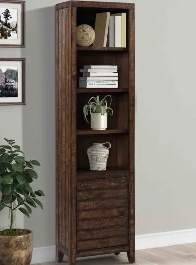 Tempe Tobacco 22 Inch Open Top Bookcase