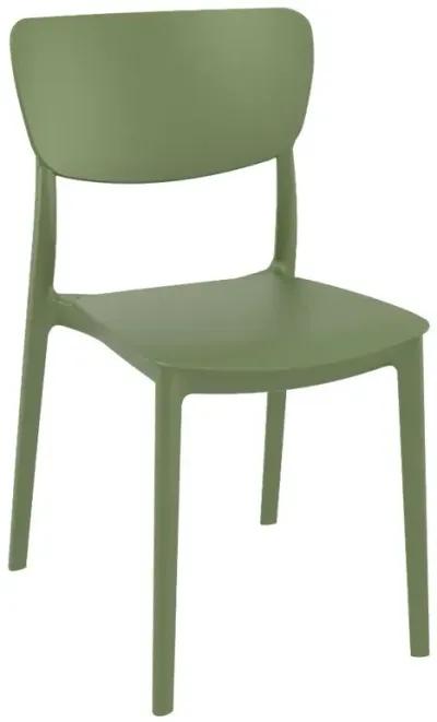 Compamia Monna Outdoor Dining Chair Olive Green