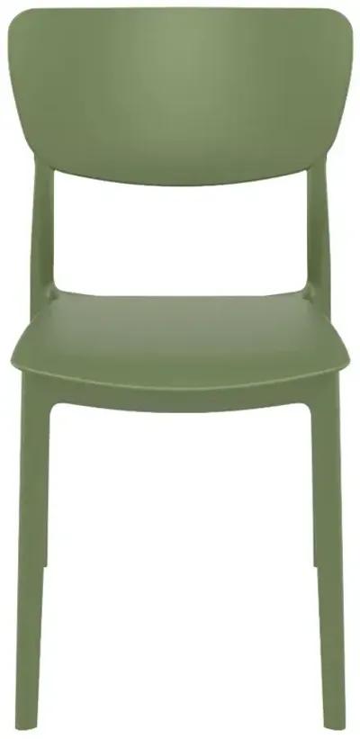 Compamia Monna Outdoor Dining Chair Olive Green