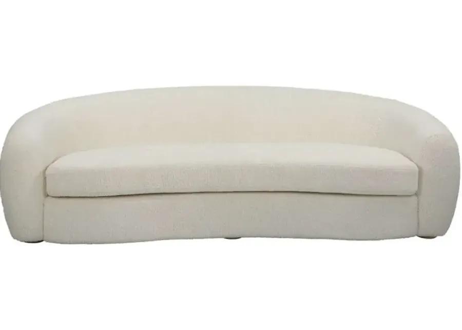 CAPRA OFF-WHITE BARREL SOFA