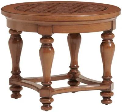 Tommy Bahama Outdoor by Lexington Harbor Isle Round End Table