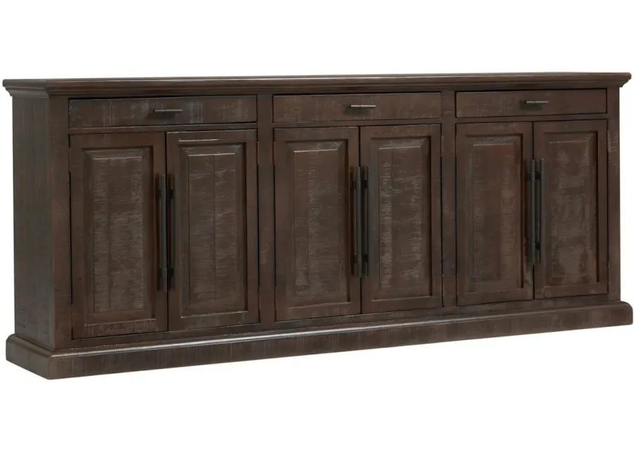 HERMOSA BROWN/DARK 95 INCH TV STAND CONSOLE