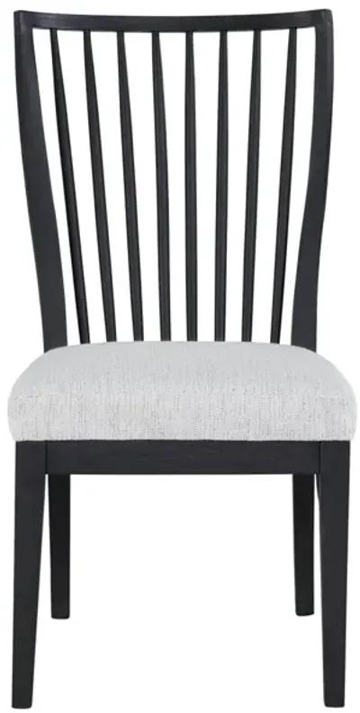 Universal Modern Farmhouse Bowen Dove Wing/Weathered Gray Side Chair