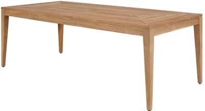 COASTAL LIVING OUTDOOR CHESAPEAKE NATURAL TEAK RECTANGLE DINING TABLE