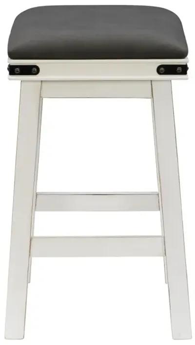 Powell Serrano Counter Stool White