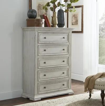 Liberty Big Valley Whitestone 5-Drawer Chest