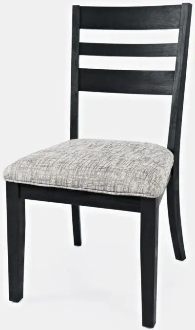 ALTAMONTE LADDERBACK CHAIR DARK CHARCOAL