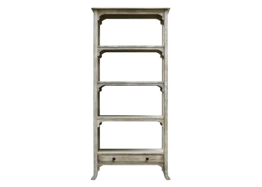 BRIDGELY ETAGERE BOOKCASE