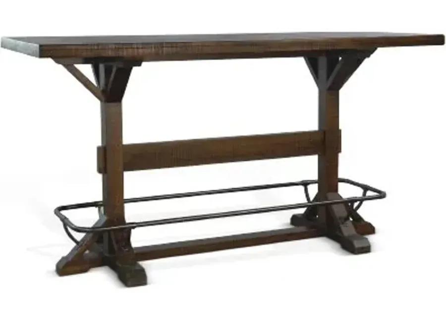 HOMESTEAD TOBACCO LEAF PUB COUNTER HEIGHT TABLE