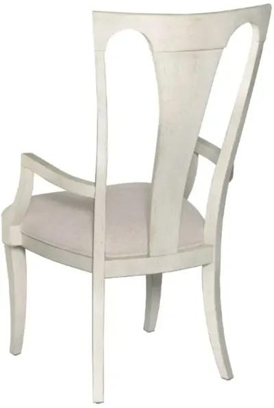 American Drew Harmony Eggshell Dining Nevin Armchair