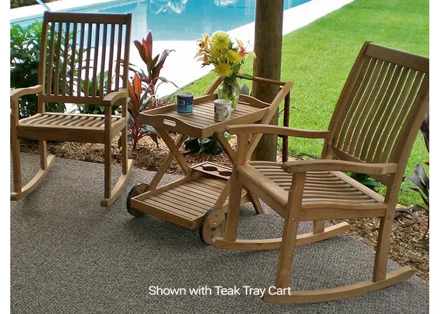 HIGH BACK COMFORT OUTDOOR ROCKING CHAIR