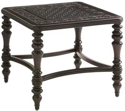 Tommy Bahama Outdoor by Lexington Royal Kahala Black Sands Square End Table