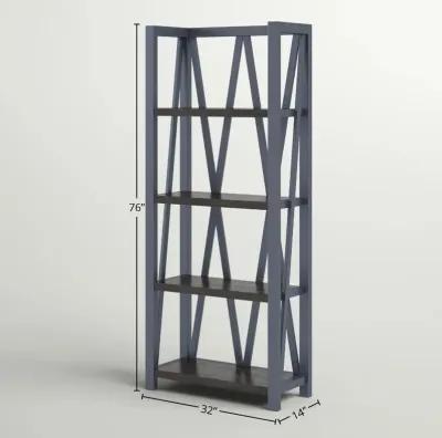 ETAGERE BOOKCASE DENIM AMERICANA MODERN