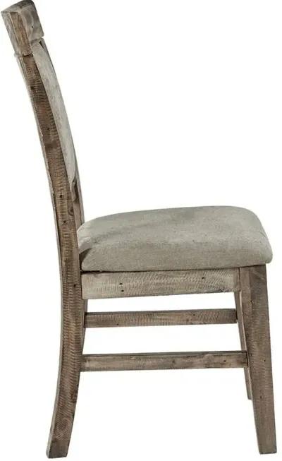 Olliix Ink+Ivy Natural/Grey Oliver Dining Side Chair