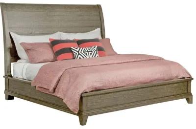 EASTBURN QUEEN SLEIGH BED HDBRD