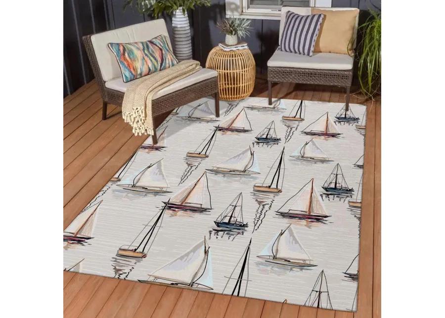 HARBOR IVORY 5'X8' AREA RUG