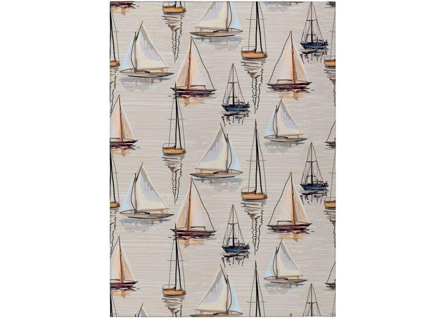 HARBOR IVORY 5'X8' AREA RUG