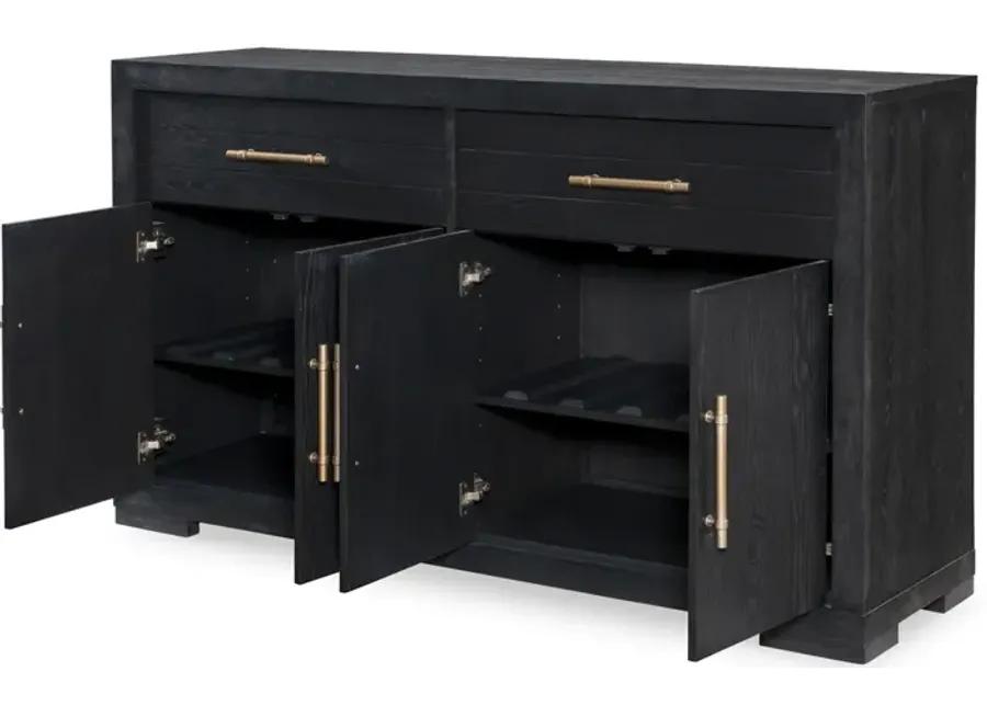 CREDENZA DARK OAK FINISH - WESTWOOD DARK