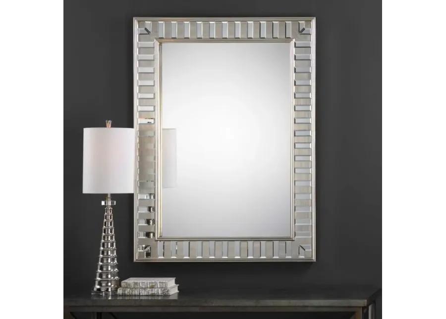 LANESTER SILVER LEAF MIRROR