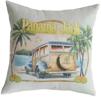 PANAMA JACK NO PROBLEMS THROW PILLOW