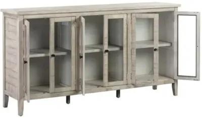 Crestview Pembroke Plantation Recycled Pine Hudson Tall Sideboard