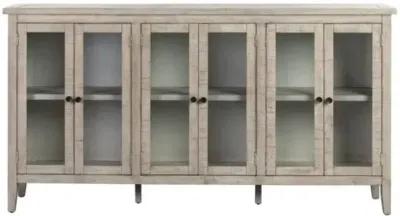 Crestview Pembroke Plantation Recycled Pine Hudson Tall Sideboard