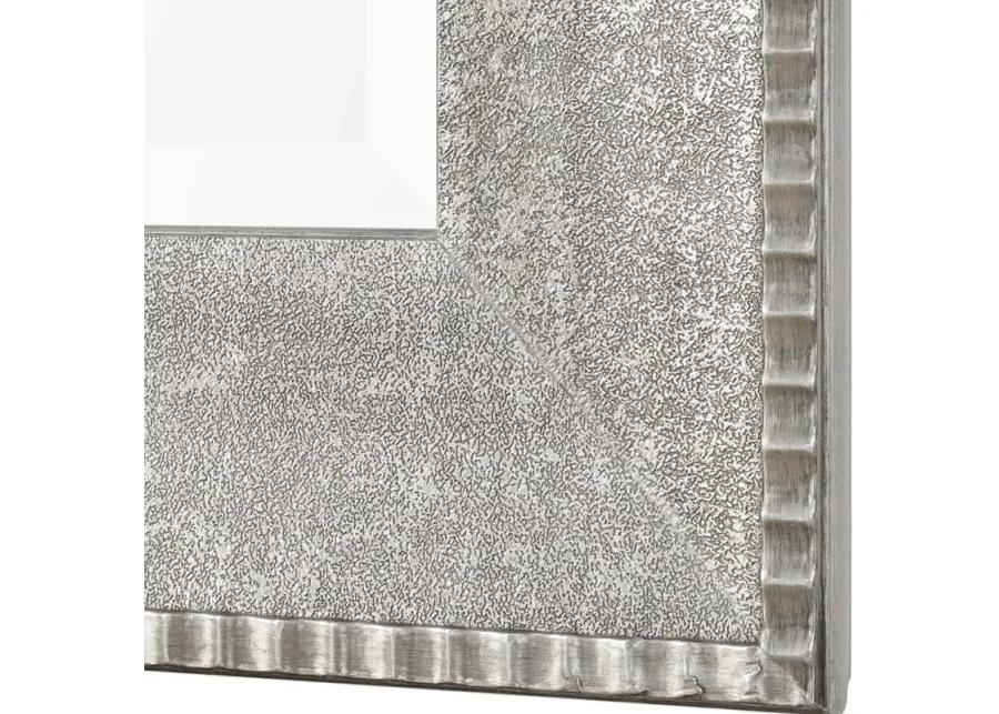 LEISTON METALLIC SILVER MIRROR