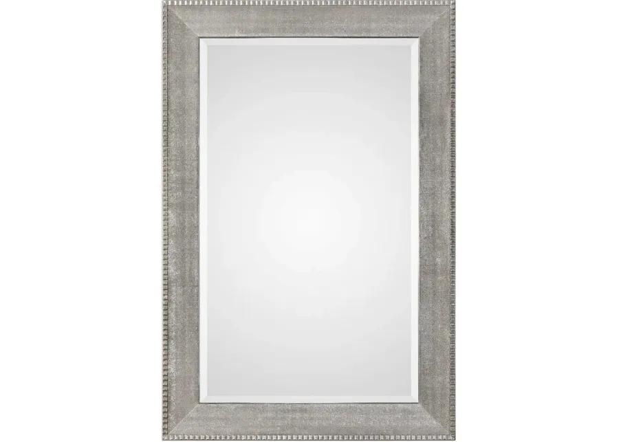 LEISTON METALLIC SILVER MIRROR