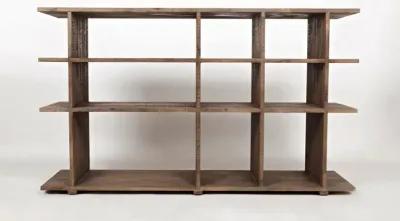 Jofran Conundrum Grey Wash Bookcase