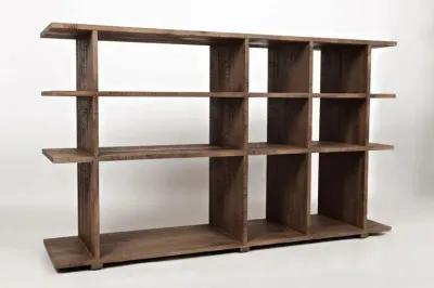 Jofran Conundrum Grey Wash Bookcase