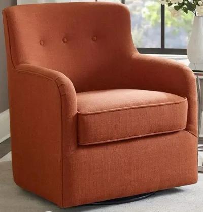 Olliix Madison Park Spice Adele Swivel Chair