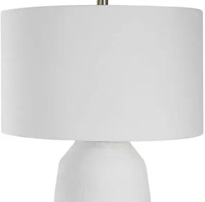 Uttermost Heir Chalk White Table Lamp